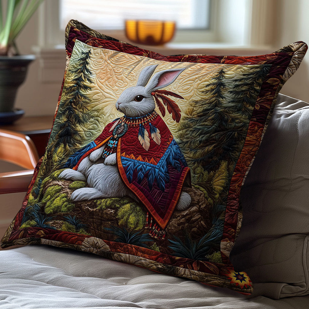 Aboriginal Rabbit Quilt Pillow Case Sofa Pillow Covers Native American Gifts Online